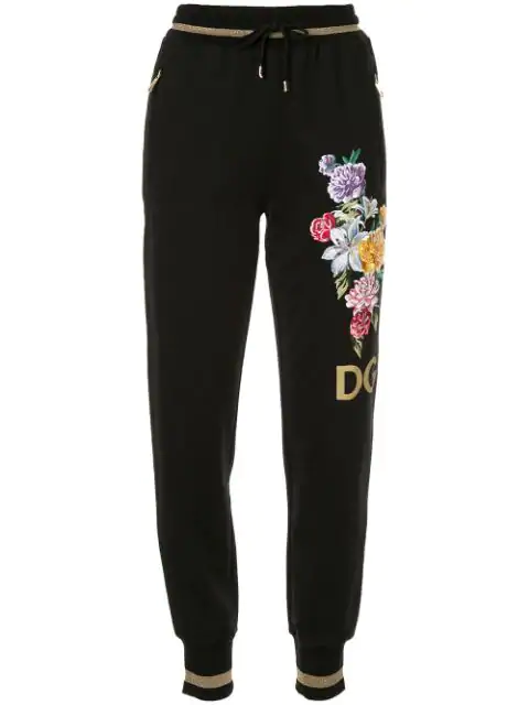 floral jogging pants