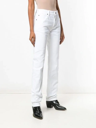 Shop Calvin Klein 205w39nyc Straight Leg Jeans In White