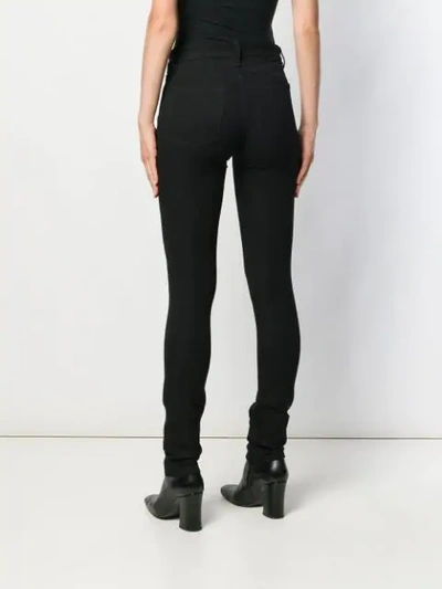 Shop Joseph Skinny Stretch Trousers In Black