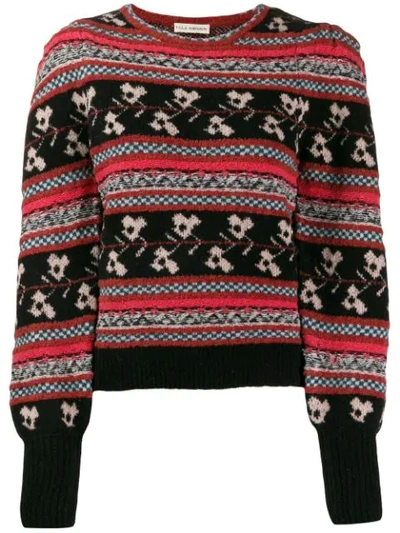 Shop Ulla Johnson Nona Patterned Jumper In Red