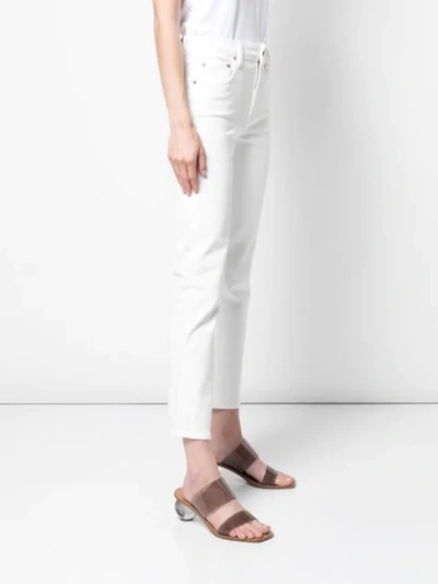 Shop Trave Denim Slim Fit Jeans In White