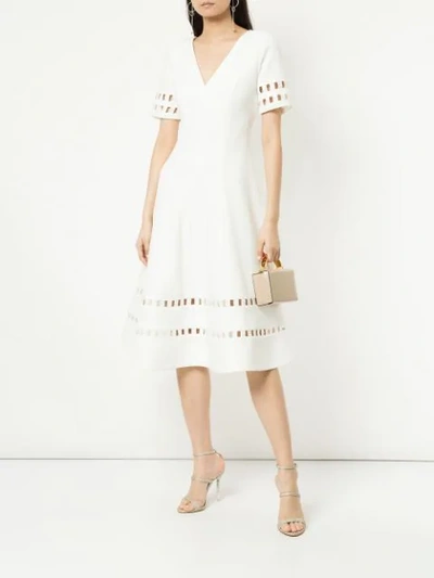Shop Rachel Gilbert Adeline Dress - White