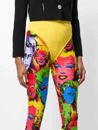 Shop Versace High Waisted Shorts - A1020