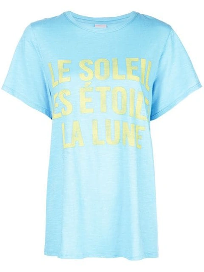 Shop Cinq À Sept Celestial T-shirt In Blue