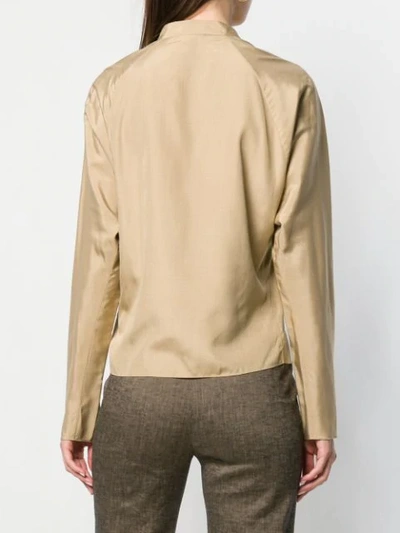 Shop Theory Casual Shirt In Beigeclay/y0e