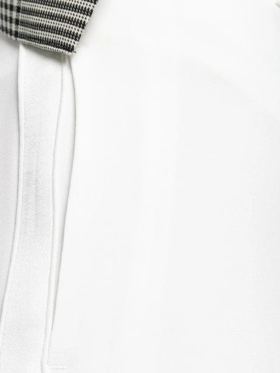 Ermanno Scervino Cropped Tailored Trousers In White