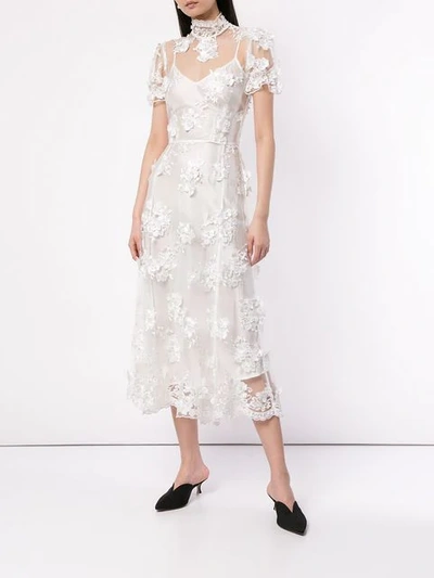 Shop Macgraw Porcelain Dress In White