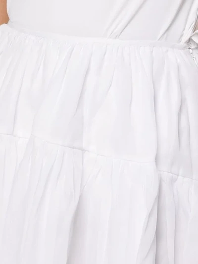 Shop Cecilie Bahnsen Rosie Skirt In White