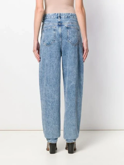 Shop Isabel Marant Étoile Corsey Jeans In 30ib Ice Blue