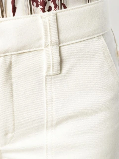 Shop Chloé Slim-fit Jeans In White