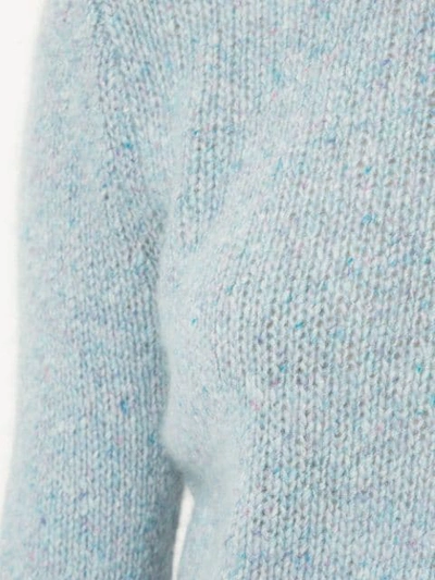 Shop Majestic Cashmere Straight Jumper In Cieelchine