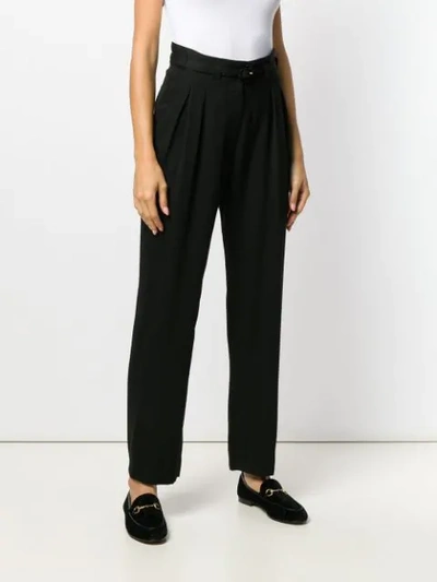 Apc Hose Mit Gürtel In Black