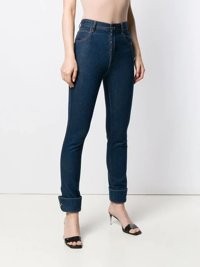 Shop Marques' Almeida Skinny Jeans In Blue