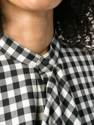 Shop Y's Gingham Check Shirt In Black