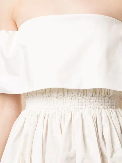 Shop Alex Perry Elodie Mini Dress In White
