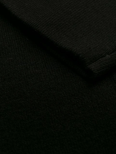Shop Sandro Oversized Eyelet-embellished Cardigan In Black
