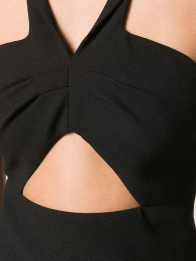Shop Givenchy Cut Out Vest In Black