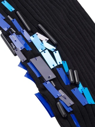 Shop Prada 'lisle' Socken In F0d9m Black/blue