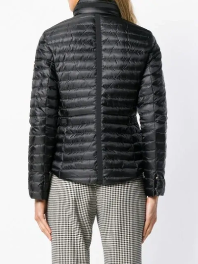 Shop Michael Michael Kors Zipped-up Padded Jacket In Black
