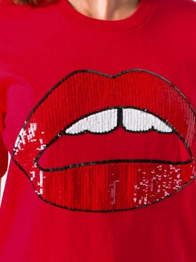 Shop Markus Lupfer 'alex' T-shirt - Rot In Red