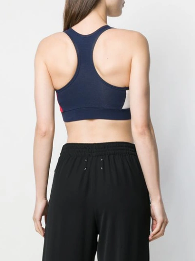 TOMMY HILFIGER CROPPED TANK TOP - 红色