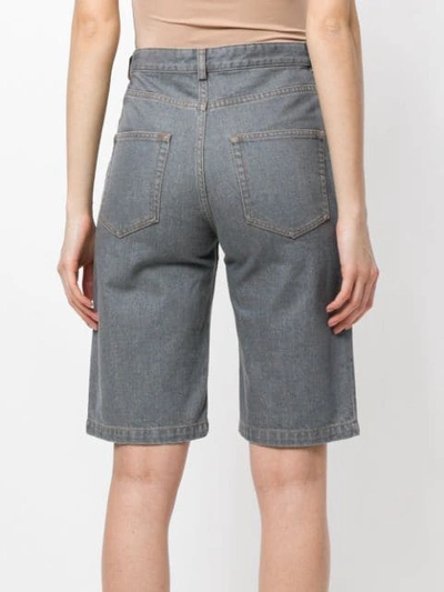 Shop Y/project Chain Embellished Shorts In Grey