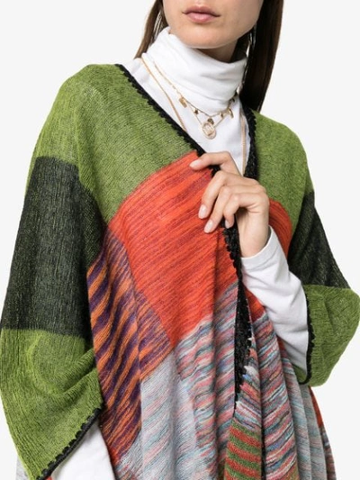 Shop Missoni Batwing Knitted Cardigan - Multicolour