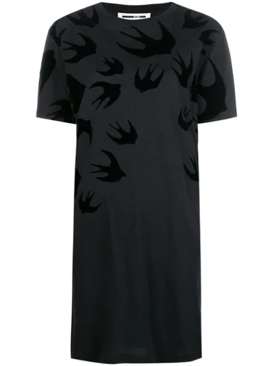 Shop Mcq By Alexander Mcqueen T-shirt Dress In Black