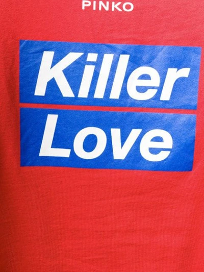 Shop Pinko Killer Love T In Red