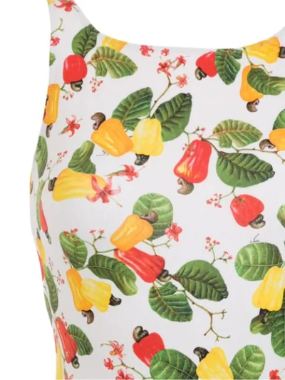 Shop Isolda Printed Cajueiro Swimsuit In Multicolour
