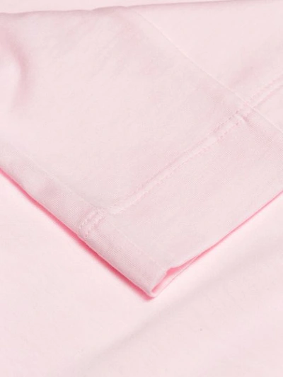 Shop Versace Printed Logo Tank Top In Pink
