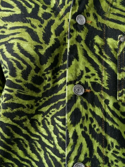 Shop Ganni Tiger In Green