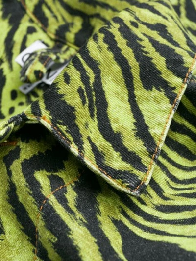 Shop Ganni Tiger In Green