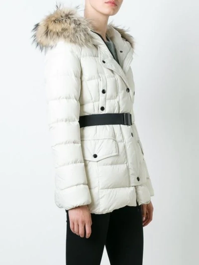 Shop Moncler 'clio' Jacket - White