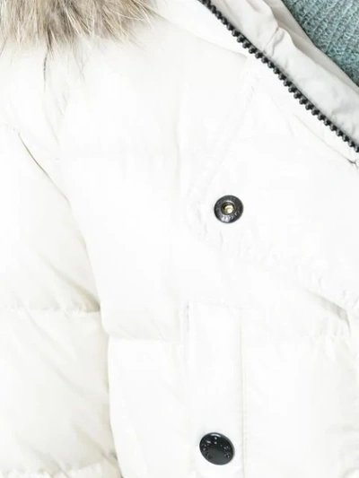 Shop Moncler 'clio' Jacket - White