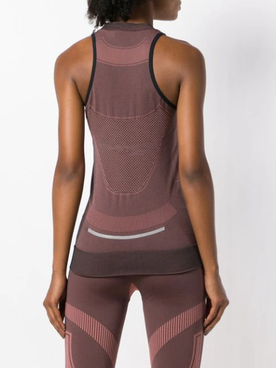 Shop Adidas By Stella Mccartney Engineered Knit Tank Top In Pink