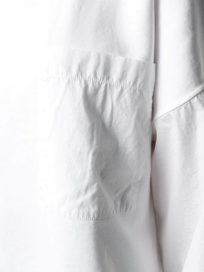 Shop Closed Long Sleeve Sweatshirt - White