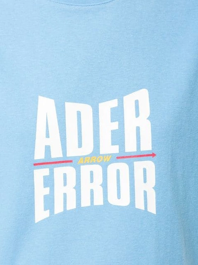 Shop Ader Error Logo T In Blue