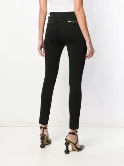 Shop Tom Ford Zipped Pocket Trousers In Black