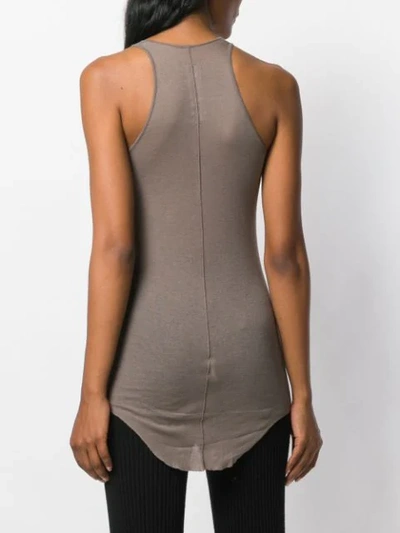 Shop Rick Owens Larry Semi In Grey