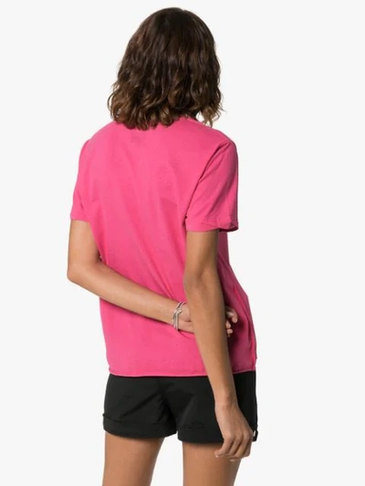 Shop Ksubi Daydreams-print T-shirt In Pink