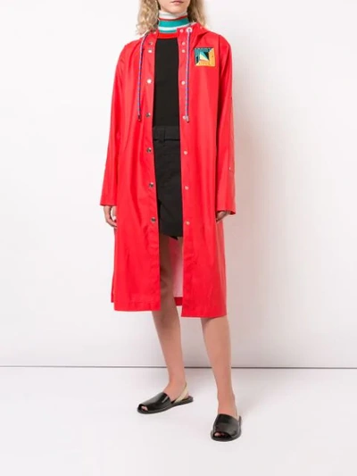 PROENZA SCHOULER PSWL LONG RAINCOAT - 黑色