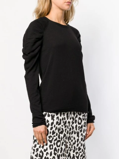 Shop Circus Hotel Ruched Detailed Jumper - Black