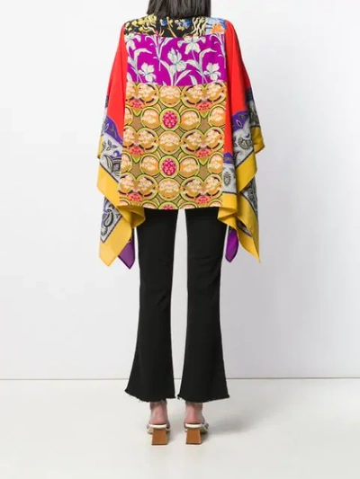 Shop Etro Floral Print Tunic In 600