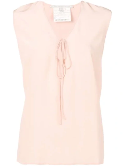 Shop Stella Mccartney Sleeveless Blouse In Pink