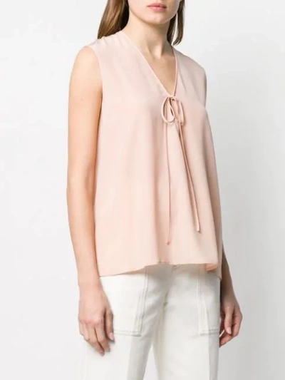Shop Stella Mccartney Sleeveless Blouse In Pink