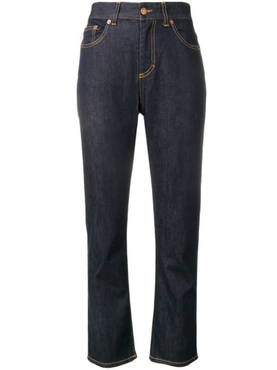 Shop Fiorucci Straight-leg Jeans - Blue