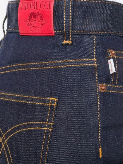 Shop Fiorucci Straight-leg Jeans - Blue
