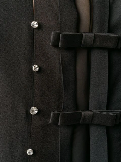 Shop Dice Kayek Embellished Sleeveless Blouse In Black