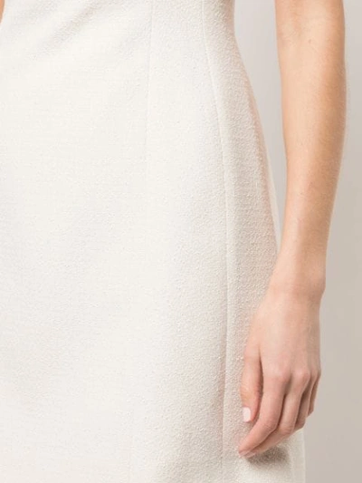 Shop Alexa Chung Square-neck Short Dress - White